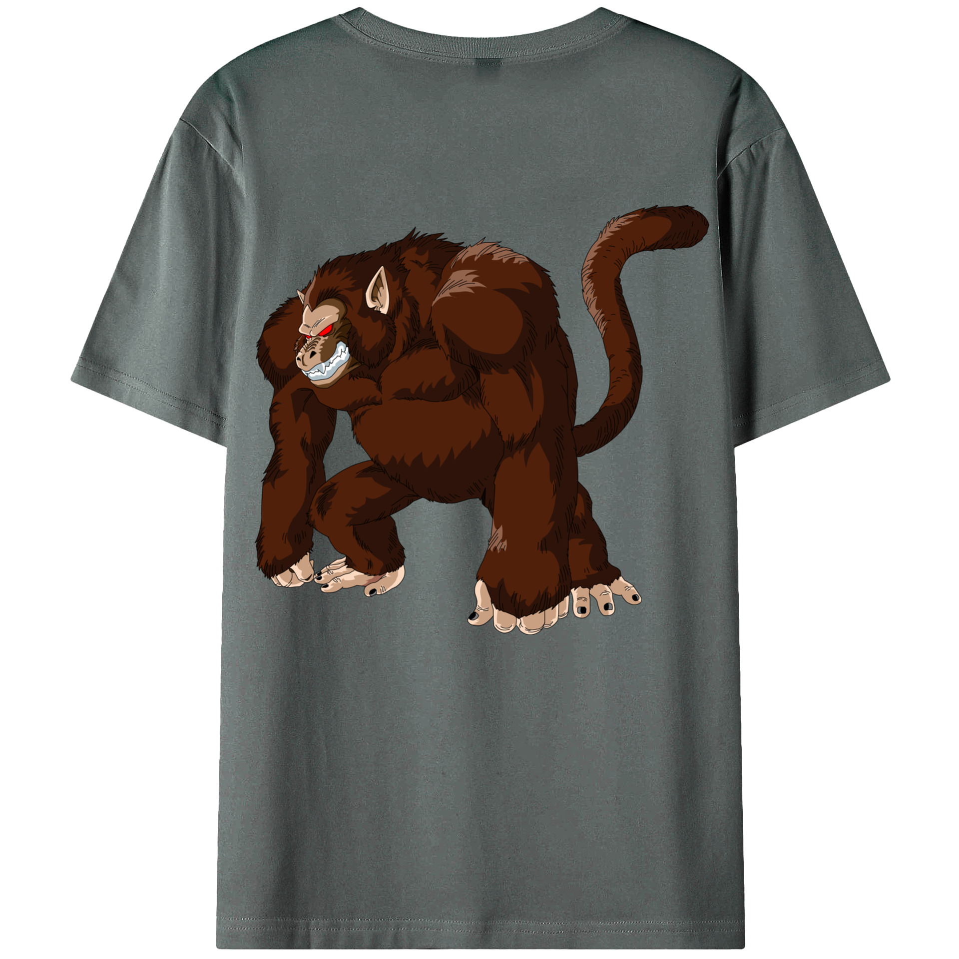（画像用） ドラゴンボール DRAGON BALL 綿100％ メンズ半袖Tシャツ（バックプリント） 通気性